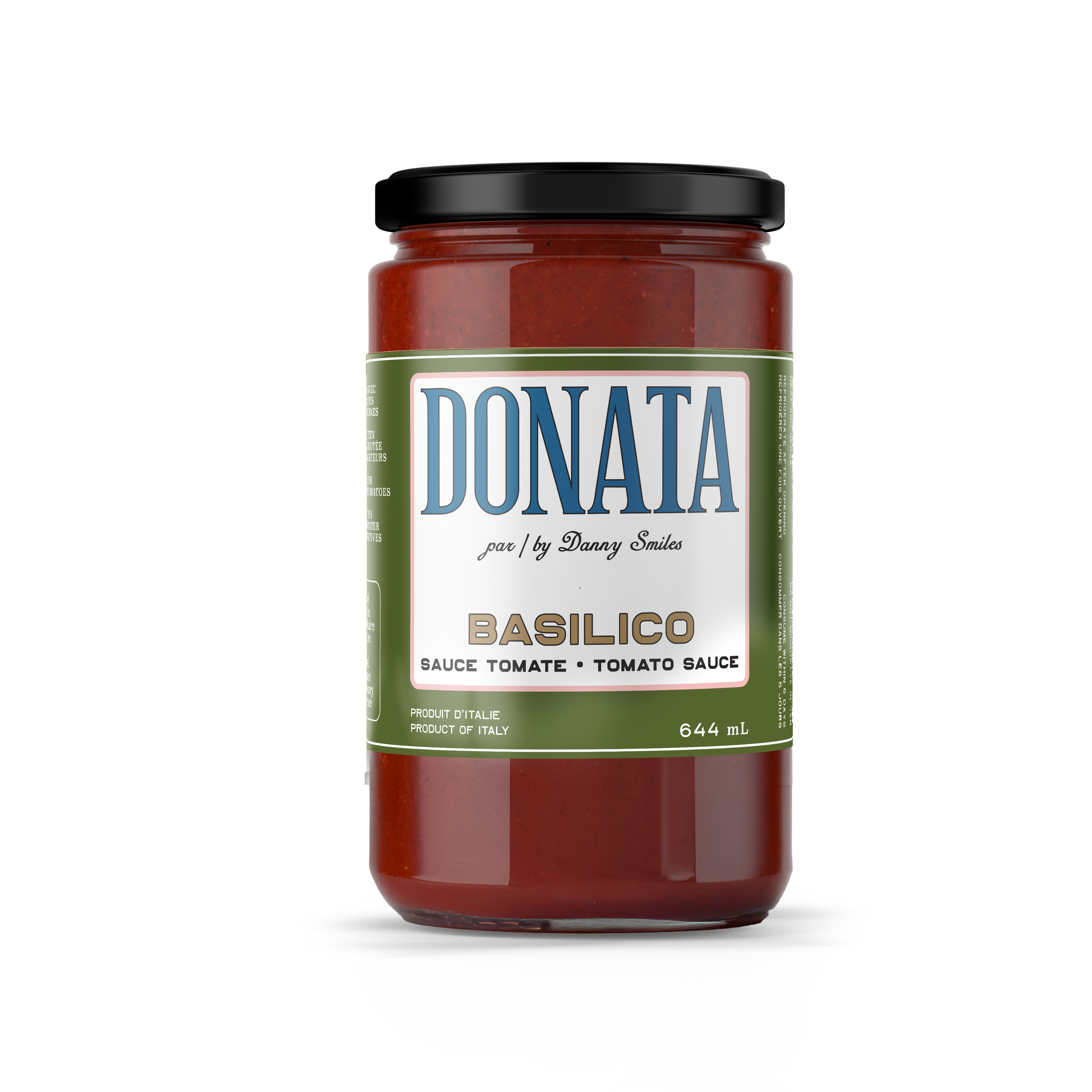 Donata Sauce Tomate Basilico