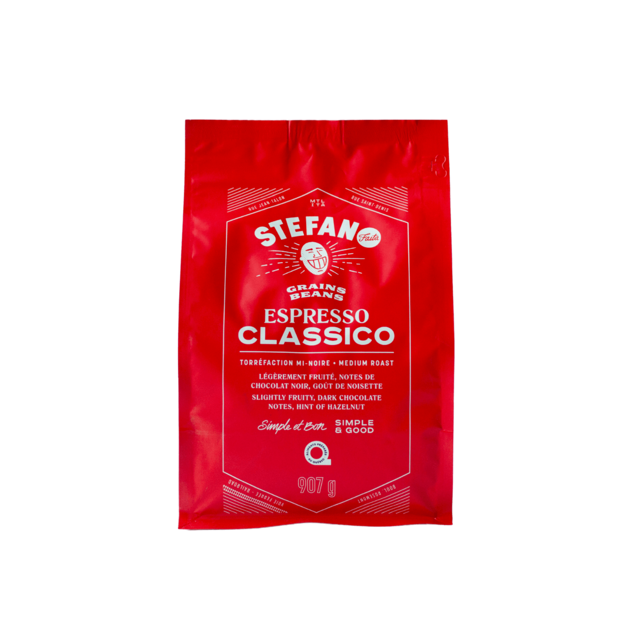 Stefano Coffee Espresso Classico Beans