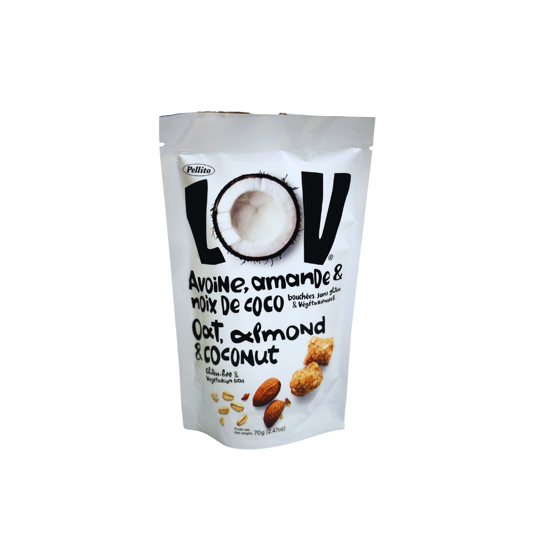LOV Oat Almond & Coconut  Bites