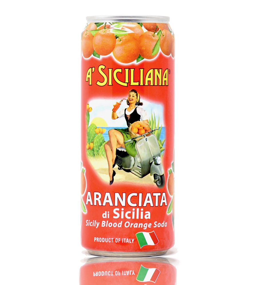 A'Siciliana Soda À L'Orange Sanguine De Sicile